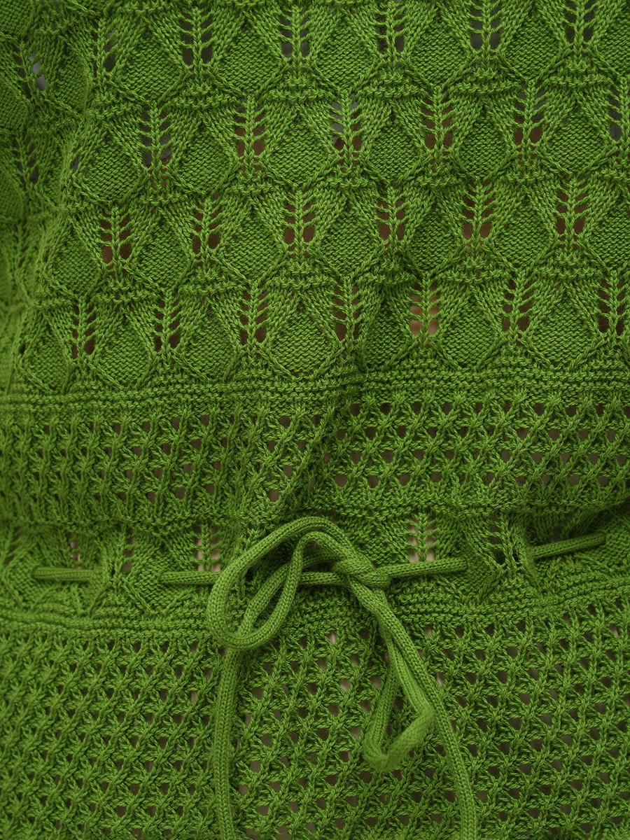 Джемпер женский 214-2866 Мультитекс. Цвет зеленый.