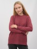 Джемпер женский 213-3203 Мультитекс. Цвет брусничный.