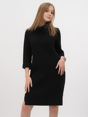 Платье женское 261-9838 Мультитекс. Цвет черный.