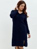 Платье женское 262-5616 Мультитекс. Цвет синий.