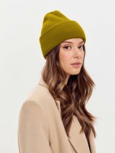 Шапка женская 291-4315 Мультитекс. Цвет олива.