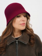Шапка женская 291-5644 Мультитекс. Цвет бордо.
