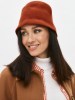 Шапка женская 291-5644 Мультитекс. Цвет кирпичный.