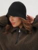 Шапка женская 291-5644 Мультитекс. Цвет чёрный.