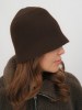 Шапка женская 291-5644 Мультитекс. Цвет шоколад.