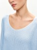 Джемпер женский 213-5643 Мультитекс. Цвет голубой.