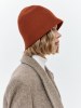 Шапка женская 291-5644 Мультитекс. Цвет кирпичный.
