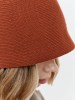 Шапка женская 291-5644 Мультитекс. Цвет кирпичный.