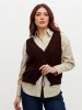 Жилет женский 241-0315 Мультитекс. Цвет шоколад.