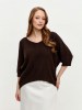 Джемпер женский 213-5643 Мультитекс. Цвет шоколад.