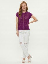 Джемпер женский 214-0303 Мультитекс. Цвет фуксия.