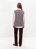 Жилет женский 241-8178 Мультитекс. Цвет серо-бежевый.