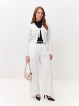 Жакет женский 222-2208 Мультитекс. Цвет белый.