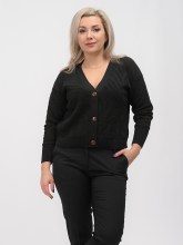 Жакет женский 223-3281 Мультитекс. Цвет черный.