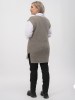 Жилет женский 241-3270 Мультитекс. Цвет кофейный.