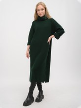 Платье женское 261-1504 Мультитекс. Цвет зеленый темный.