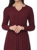 Платье женское 262-2830 Мультитекс. Цвет бордо.