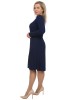 Платье женское 262-2830 Мультитекс. Цвет синий темный.