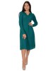 Платье женское 262-2830 Мультитекс. Цвет изумруд.