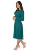 Платье женское 262-2830 Мультитекс. Цвет изумруд.