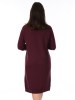 Платье женское 262-7321 Мультитекс. Цвет ежевика+ангора.
