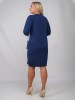 Платье женское 262-7321 Мультитекс. Цвет синий+голубой.